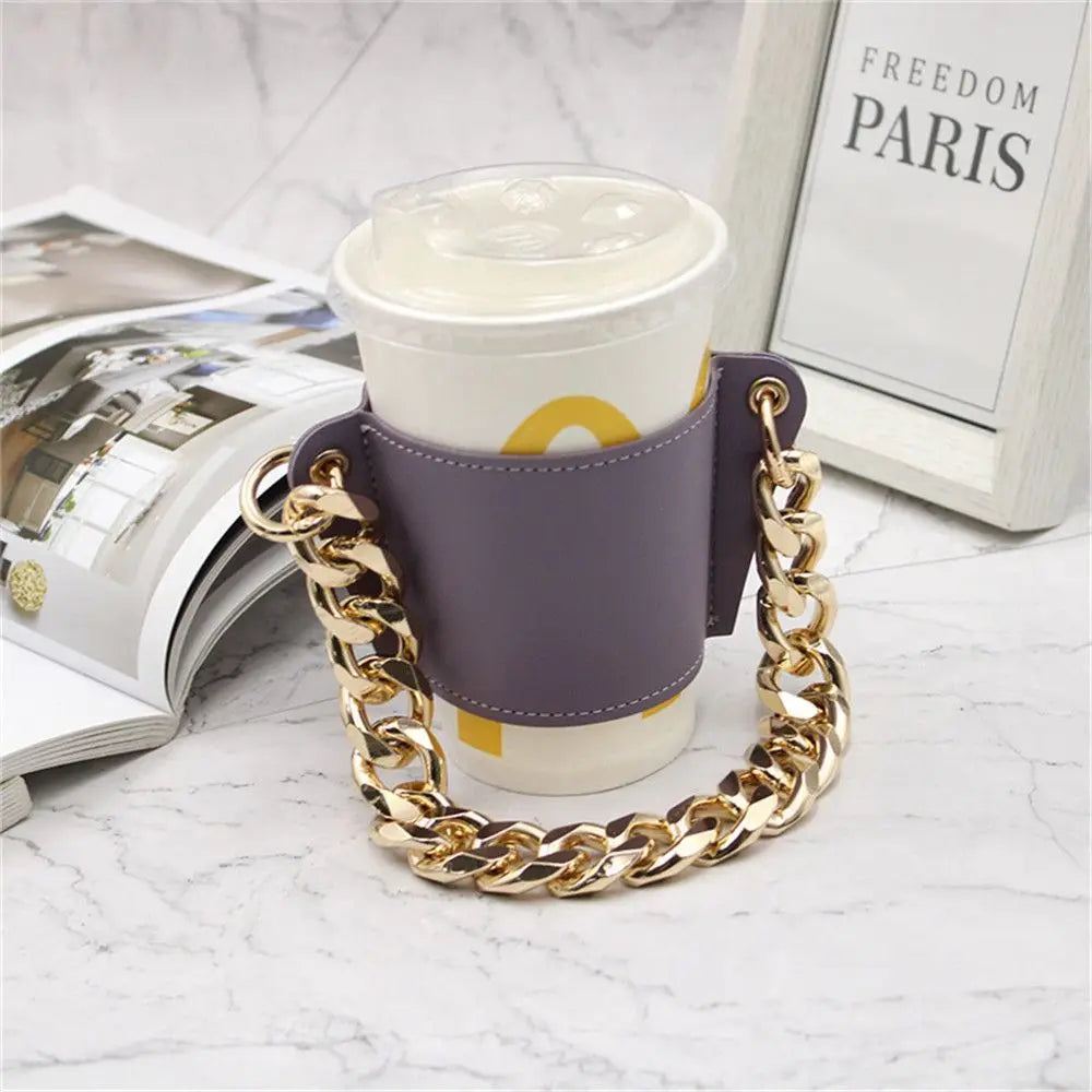 Fashion Chain Cup Holder Luxury Design