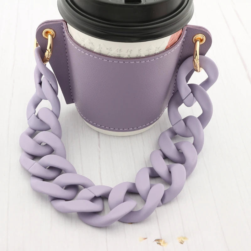 Fashion Chain Cup Holder Luxury Design