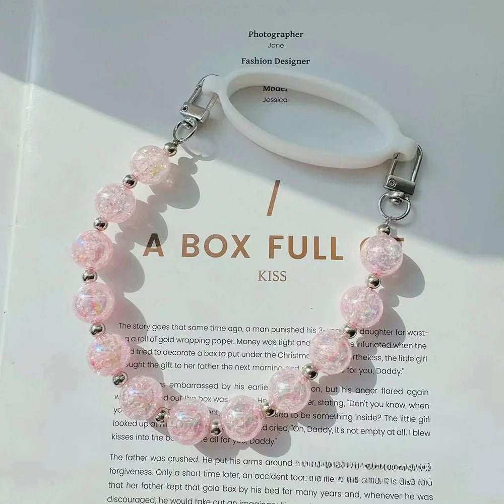 Luxury Beads Water Bottle Carrier Tumbler Handle Strap