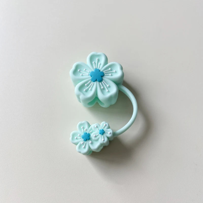 Cute Flower Straw Cover