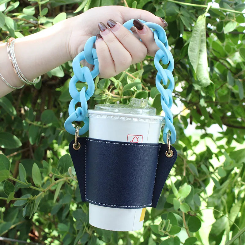 Fashion Chain Cup Holder Luxury Design