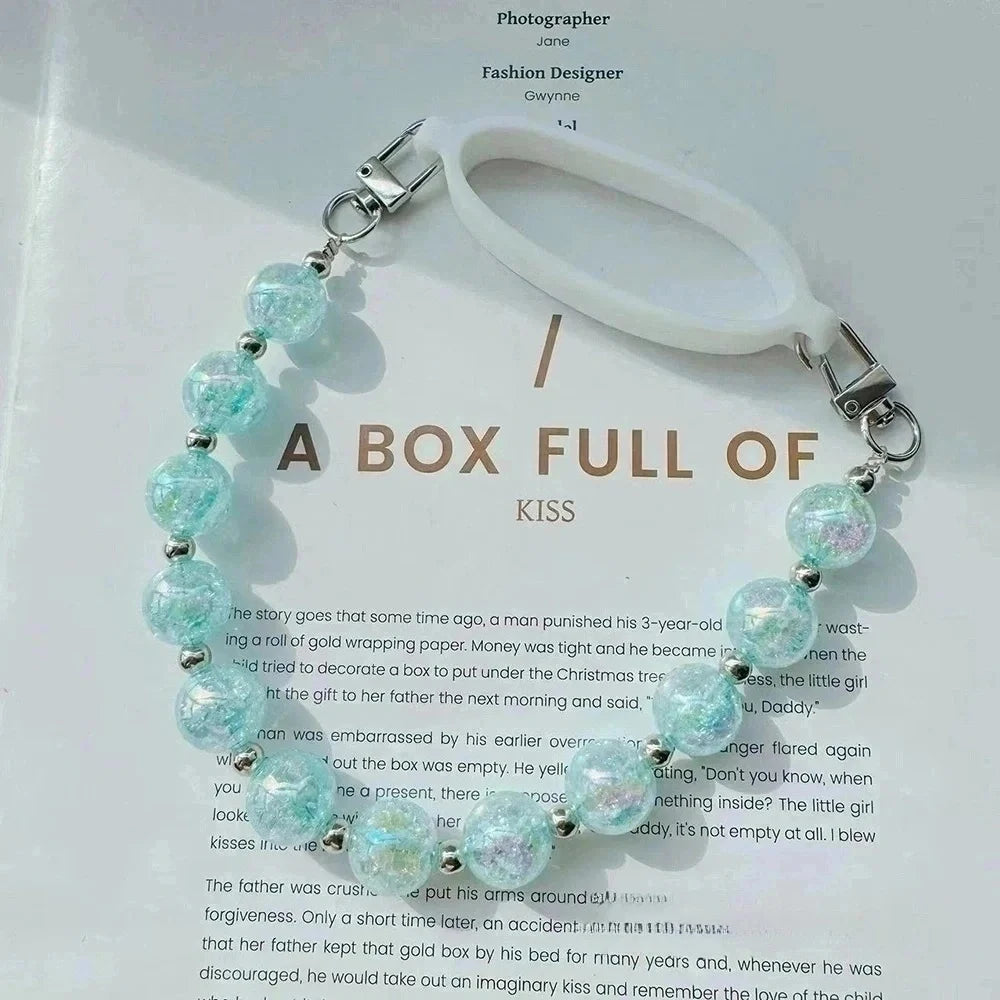 Luxury Beads Water Bottle Carrier Tumbler Handle Strap