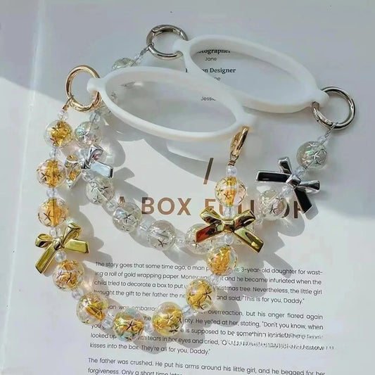 Luxury Beads Water Bottle Carrier Tumbler Handle Strap