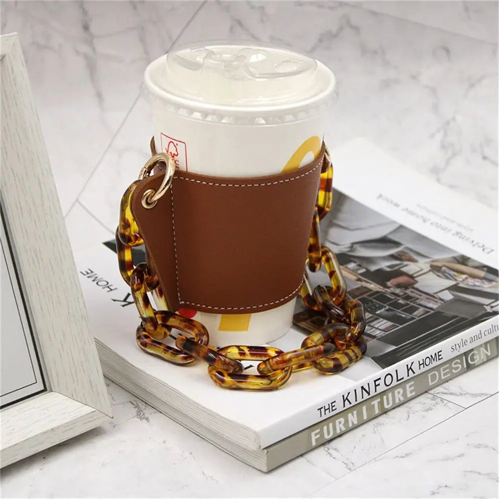 Fashion Chain Cup Holder Luxury Design