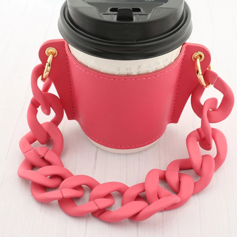 Fashion Chain Cup Holder Luxury Design