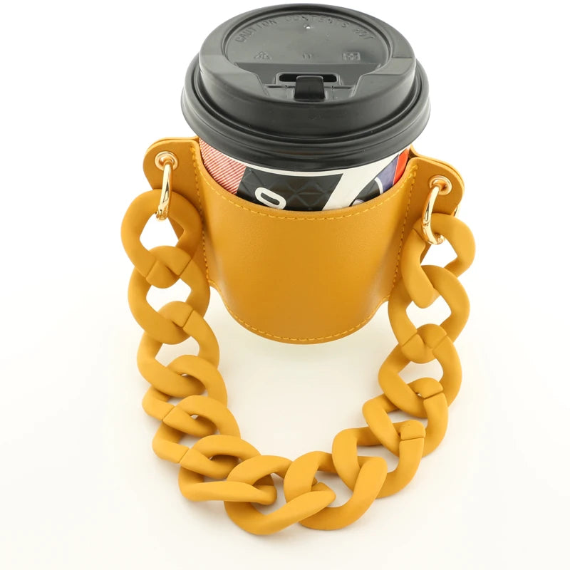 Fashion Chain Cup Holder Luxury Design
