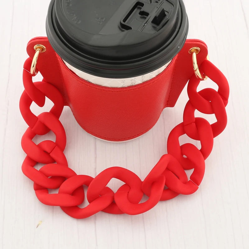 Fashion Chain Cup Holder Luxury Design
