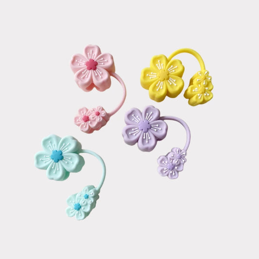 Cute Flower Straw Cover